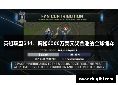 英雄联盟S14:揭秘6000万美元奖金池的全球博弈 英雄联盟S14:揭秘6000万美元奖金池的全球博弈